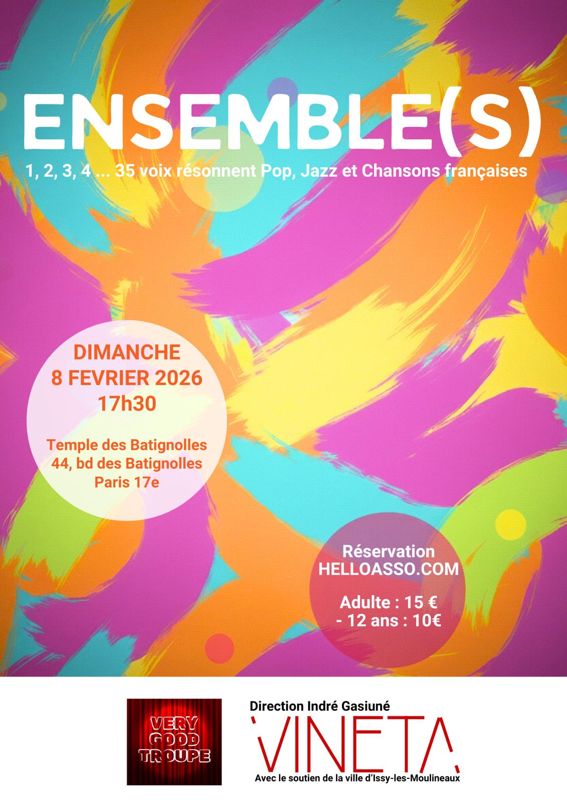 Belle Année 2026 en musique(s) et rendez-vous le 8 février à 17h30 !